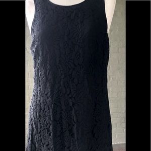 FOREVER 21 Black Lace Mini Dress size Large
